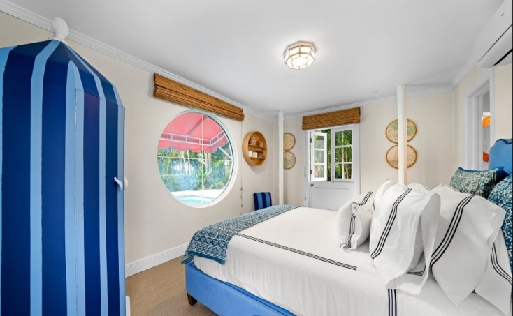 Φωτογραφία από το εσωτερικό της έπαυλης στις Μπαχάμες