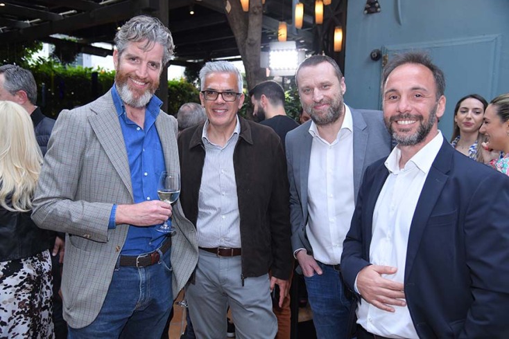 Κίμων Φραγκάκης, Στέλιος Σοφιανός, Γιάννης Ρόκκας, Κωστής Πάικος