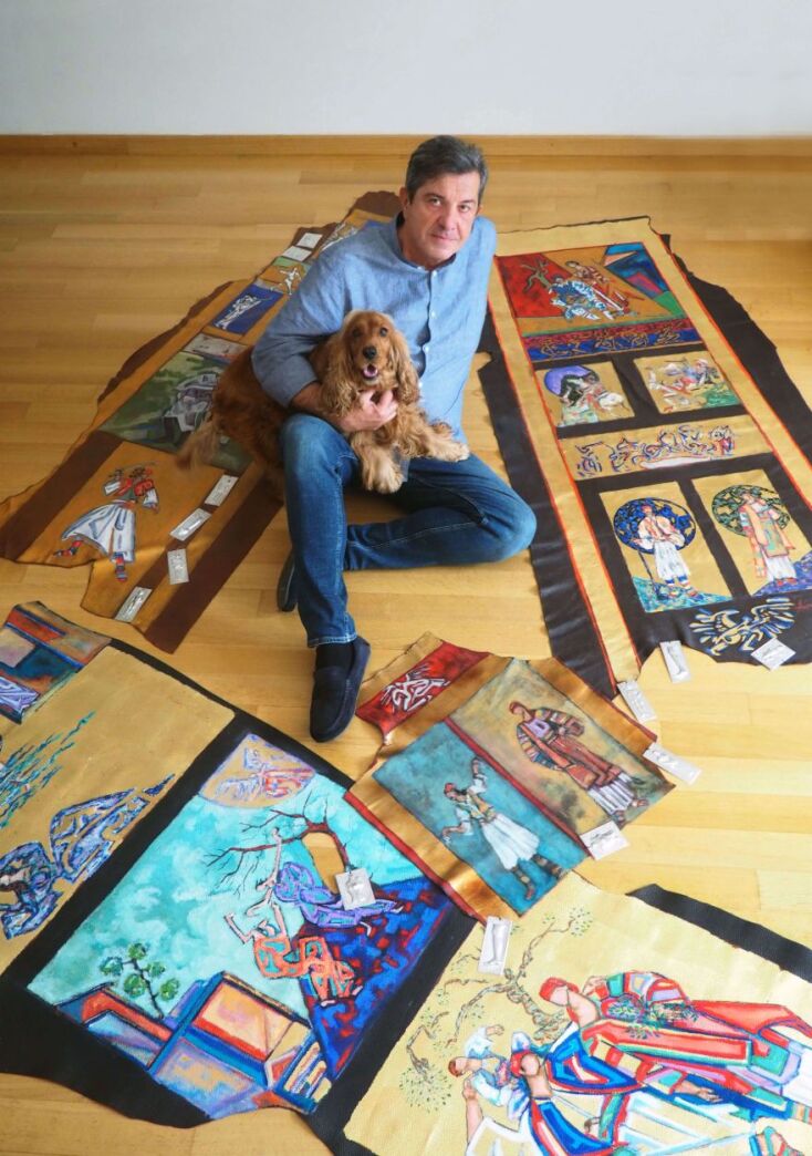 Ο ζωγράφος Γιώργος Παστάκας