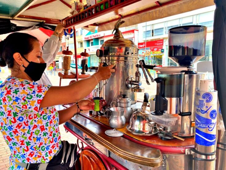 Bogota Street coffee