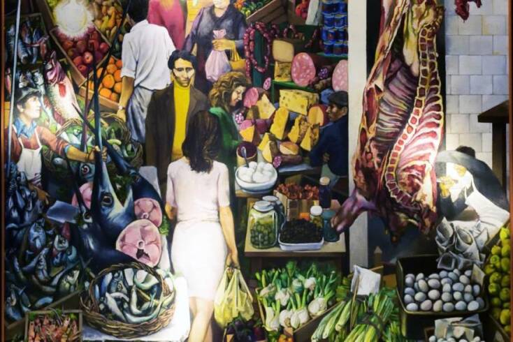 Υπαίθρια αγορά Μπαλάρο στο Παλέρμο