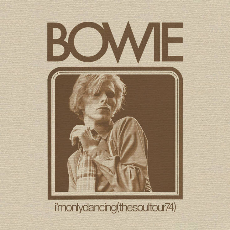 To εξώφυλλο του άλμπουμ I’m Only Dancing (The Soul Tour 74) του David Bowie για την Record Store Day