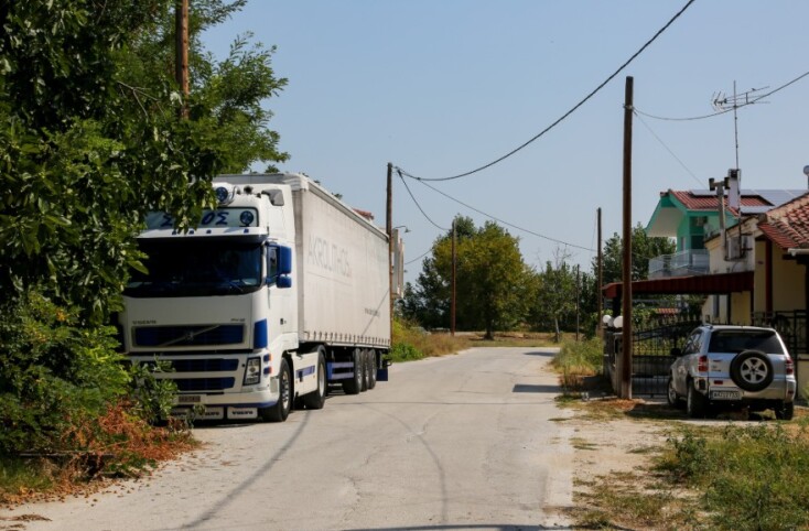 το φορτηγό του θύματος