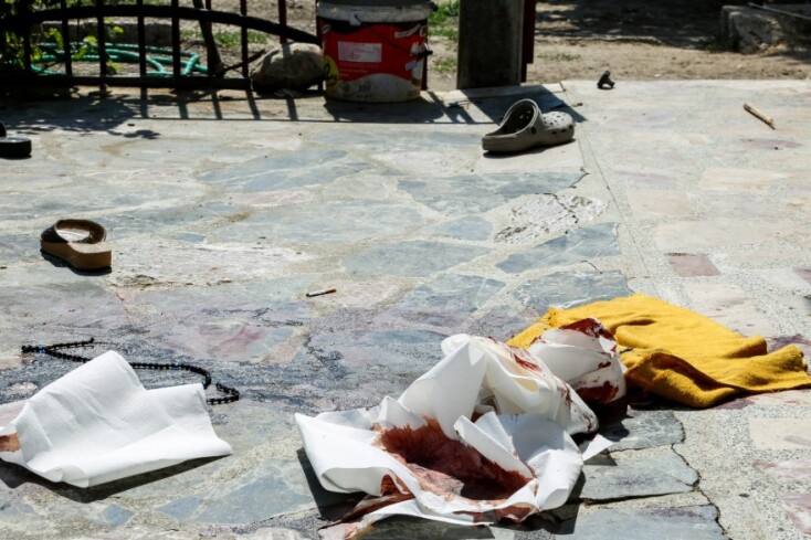 Το σημείο όπου σημειώθηκε το φονικό στην Ποντιάδα Χρυσούπολης Καβάλας  