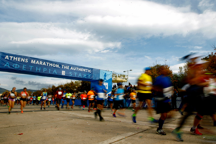 35ος ΑΥΘΕΝΤΙΚΟΣ ΜΑΡΑΘΩΝΙΟΣ ΑΘΗΝΑΣ--ΕΚΚΙΝΗΣΗ 