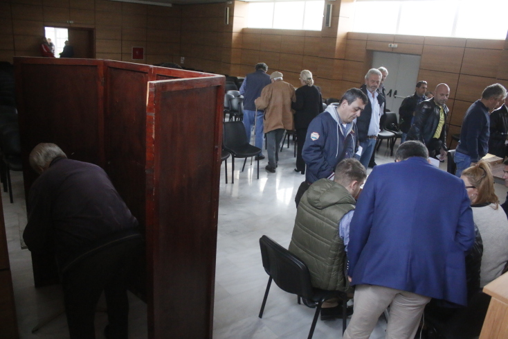 20 στιγμιότυπα από τις εκλογές της Κεντροαριστεράς