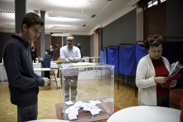 20 στιγμιότυπα από τις εκλογές της Κεντροαριστεράς