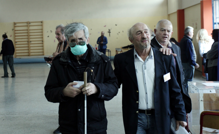 20 στιγμιότυπα από τις εκλογές της Κεντροαριστεράς