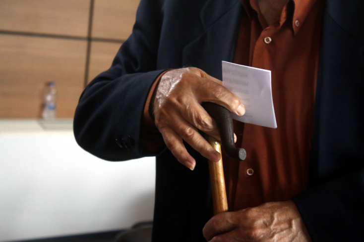 20 στιγμιότυπα από τις εκλογές της Κεντροαριστεράς