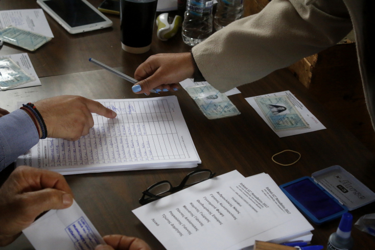 20 στιγμιότυπα από τις εκλογές της Κεντροαριστεράς