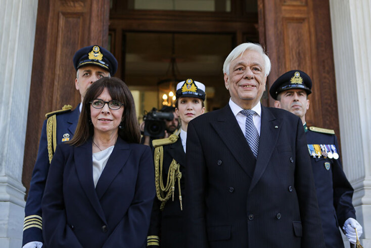 Κατερίνα Σακελλαροπούλου - Προκόπης Παυλόπουλος