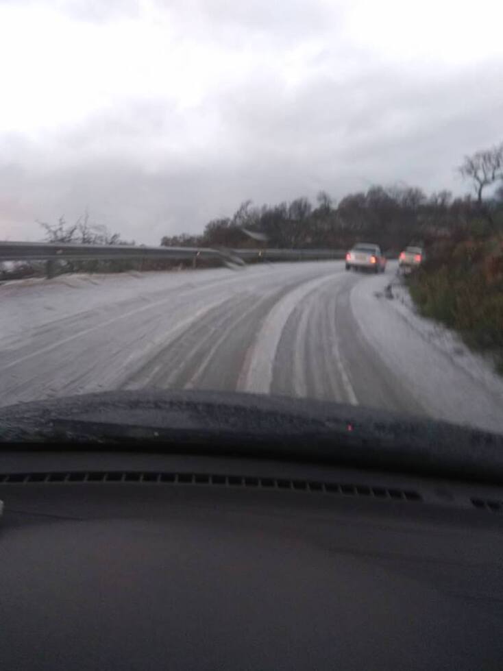 Χαλάζι στον Αστακό © onairnews.gr