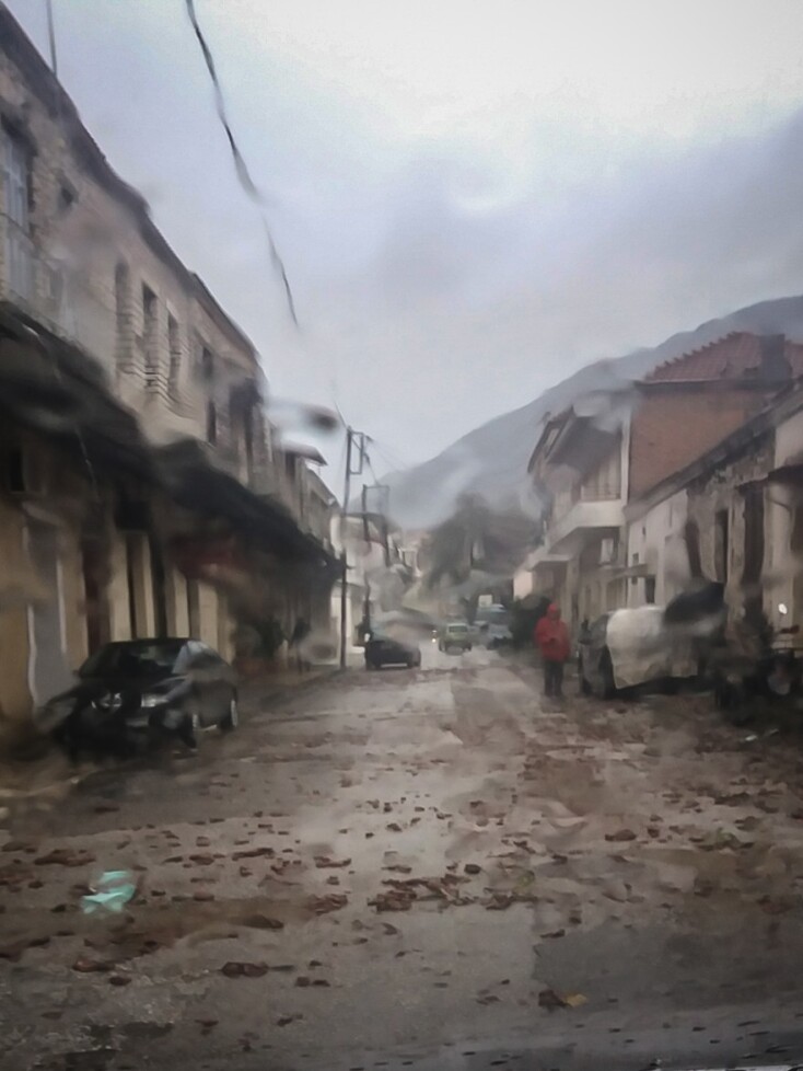 Ανεμοστρόβιλος στον Αστακό