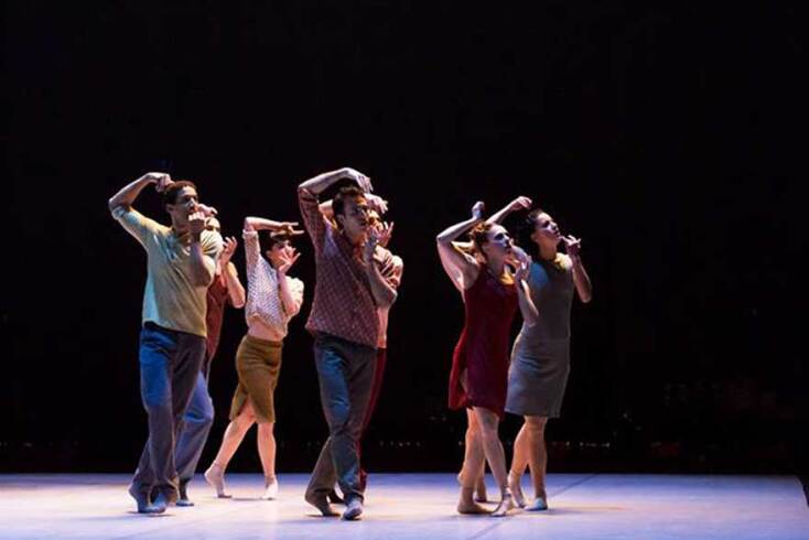 Fondazione Nazionale della Danza / Aterballetto. Wolf © Nadir Bonazzi