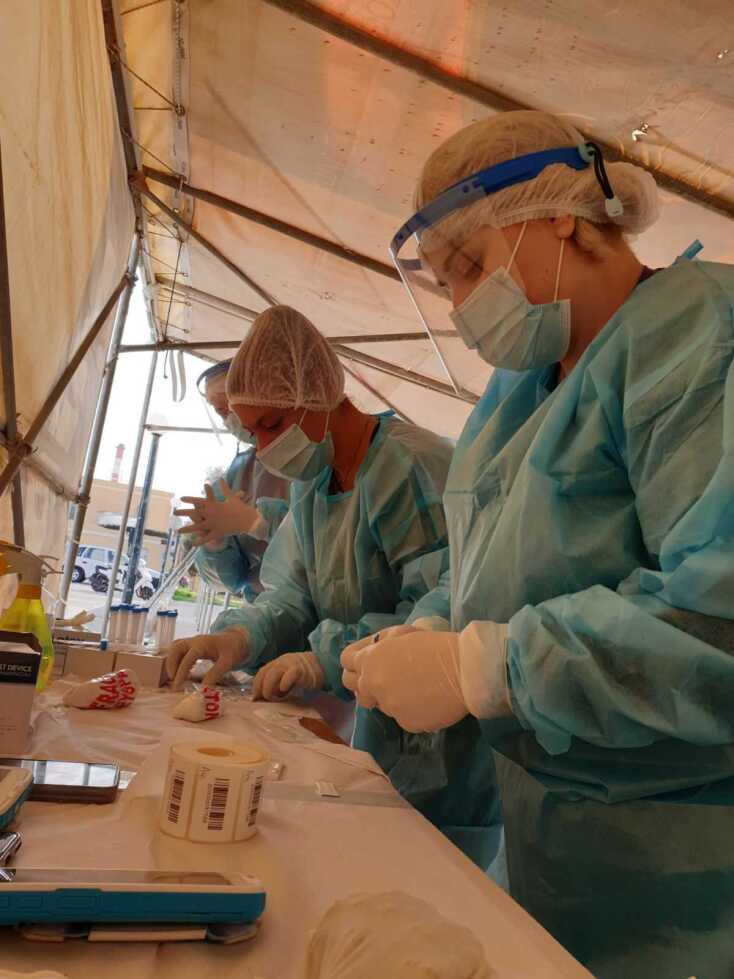 Έλεγχοι και rapid test του ΕΟΔΥ 