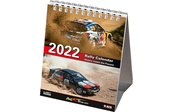 2022 Desktop Rally Calendar - History meets the Present