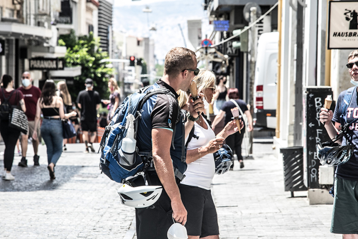 Τουρίστες στην Αθήνα