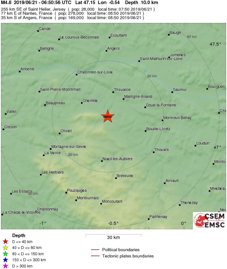 Το επίκεντρο της δόνησης