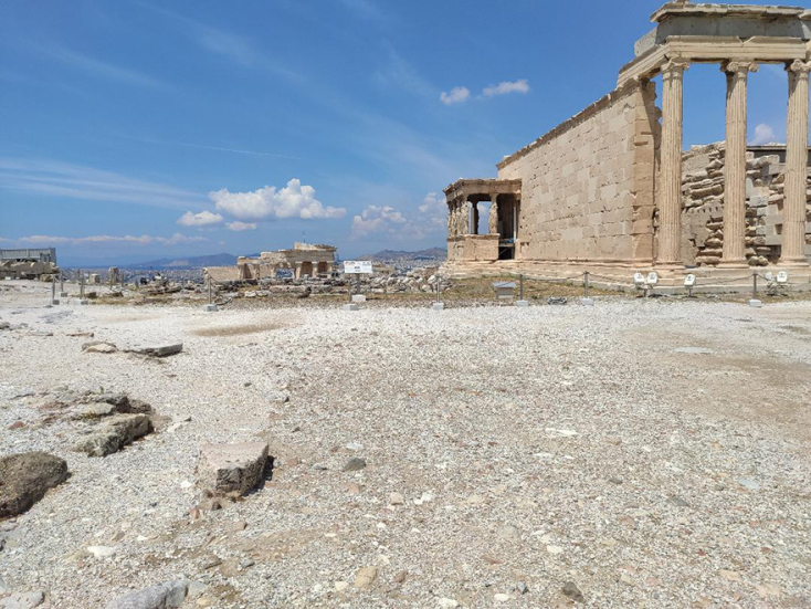 Η Ακρόπολη χωρίς κόσμο μετά την πανδημία του κορωνοϊού