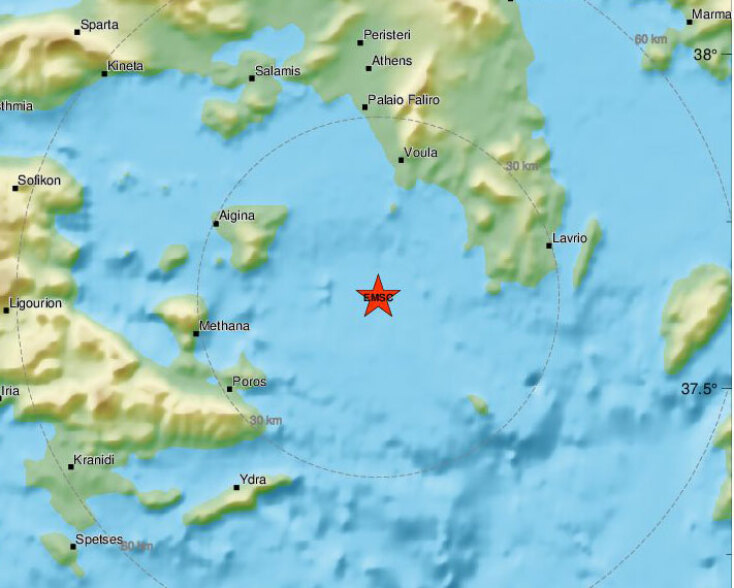 Το επίκεντρο της δόνησης