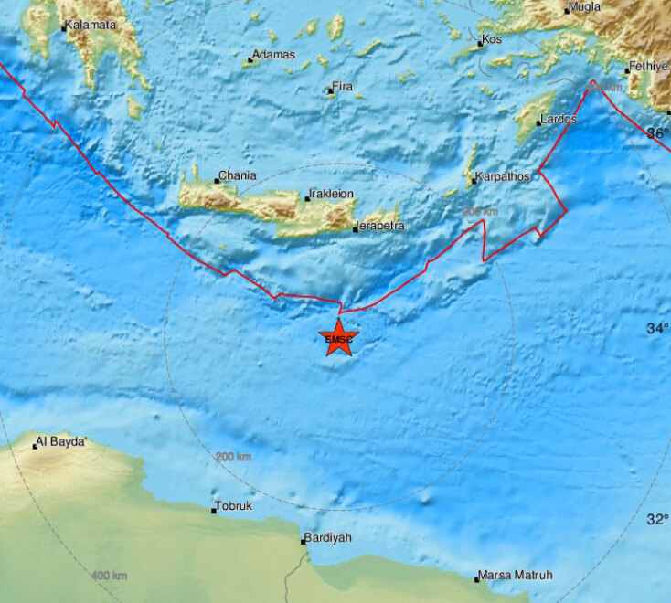Το επίκεντρο της δόνησης