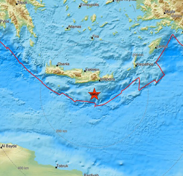 Το επίκεντρο της δόνησης
