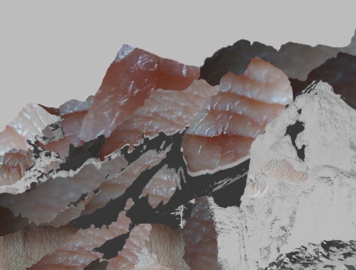 Ηλέκτρα Μάιπα - “Mountain II”.Digital collage, 2015