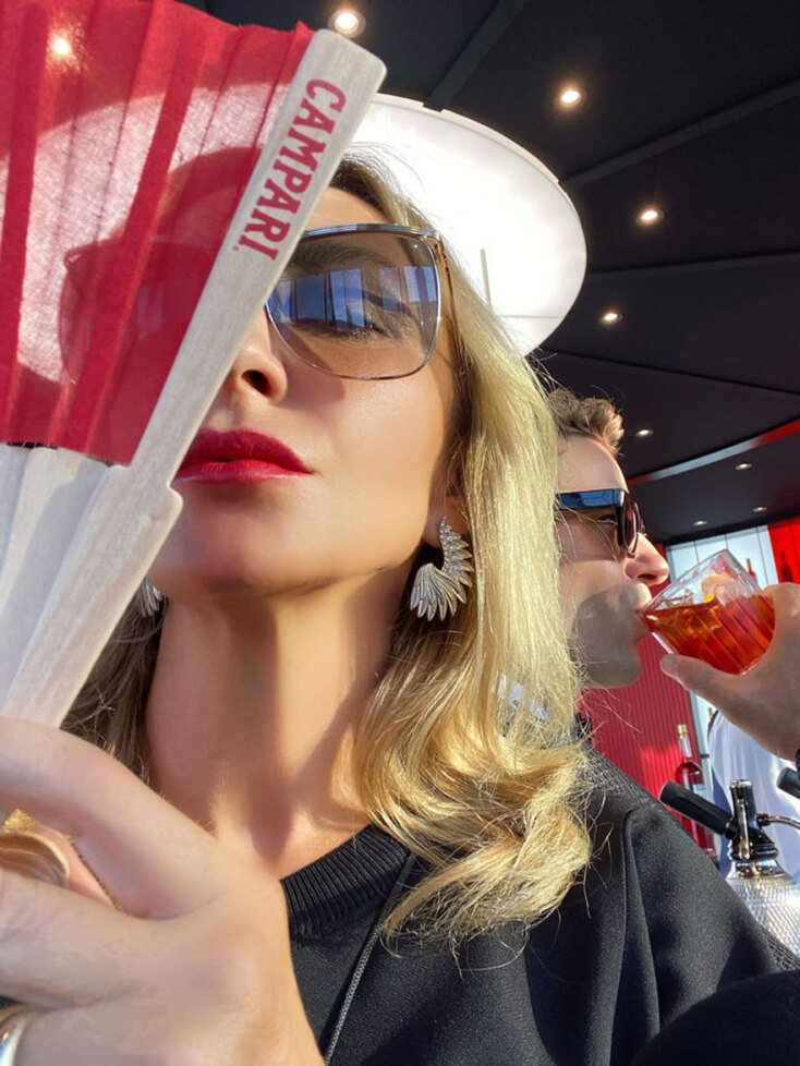 Η Ρούλα Ρέβη στη Βενετία