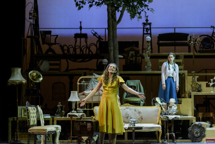 Η Μαρία Κίτσου στη θεατρική παράσταση «Το Τρίτο Στεφάνι»