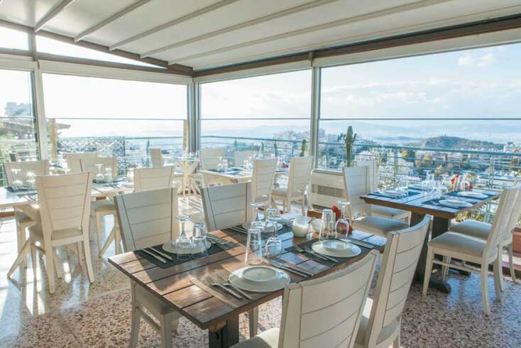 Μπαλκόνι στις Κυκλάδες