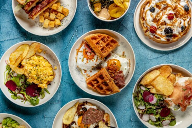 Διάφορα πιάτα από τον κατάλογο του Miles