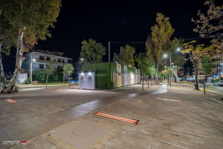 ο δρόμος των ποιητών στη Γλυφάδα