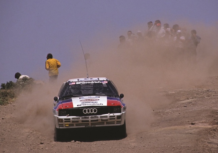 Στιγμιότυπο από το Ράλλυ Ακρόπολις.