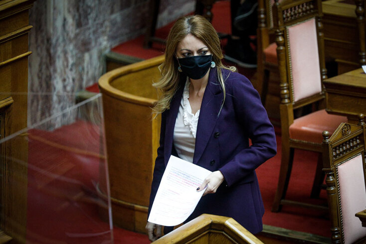 Αγγελική Αδαμοπούλου (ΦΩΤΟ ΑΡΧΕΙΟΥ) - Η βουλευτής του ΜέΡΑ25, με την αναφορά της για ενδεχόμενη υποχρεωτική «στείρωση ανεπιθύμητων ανθρώπων», άφησε τους πάντες άφωνους στη Βουλή