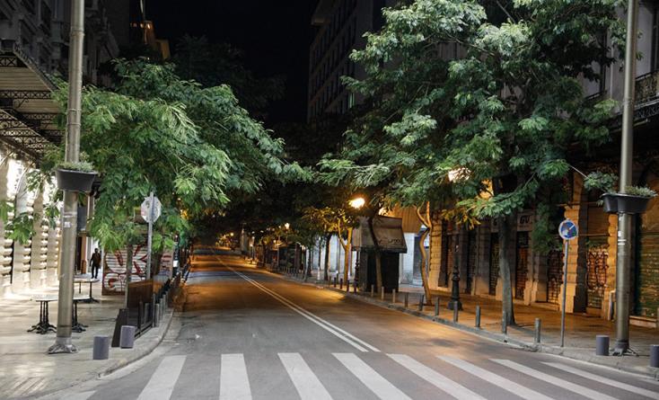 ΣΤΙΓΜΙΟΤΥΠΑ ΑΠΟ ΤΗΝ ΑΔΕΙΑ ΑΘΗΝΑ ΜΕΤΑ ΤΗΝ ΑΠΑΓΟΡΕΥΣΗ ΚΥΚΛΟΦΟΡΙΑΣ
