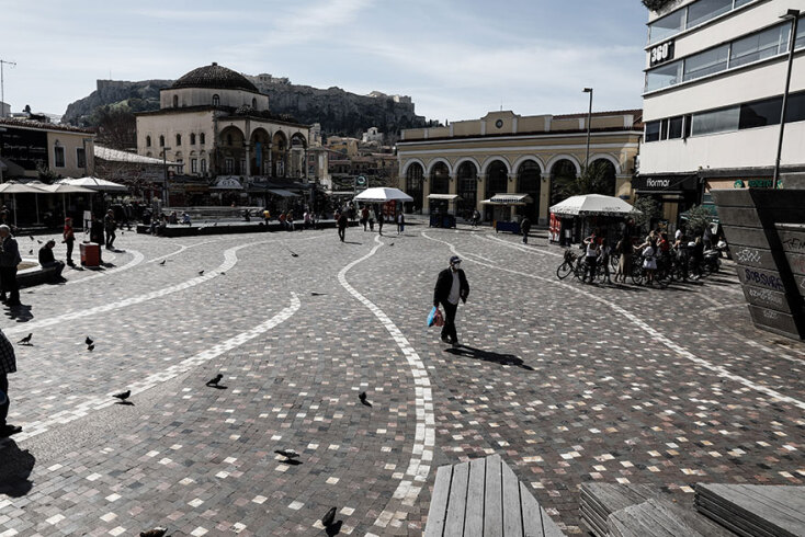 Άδειο το Μοναστηράκι από κόσμο