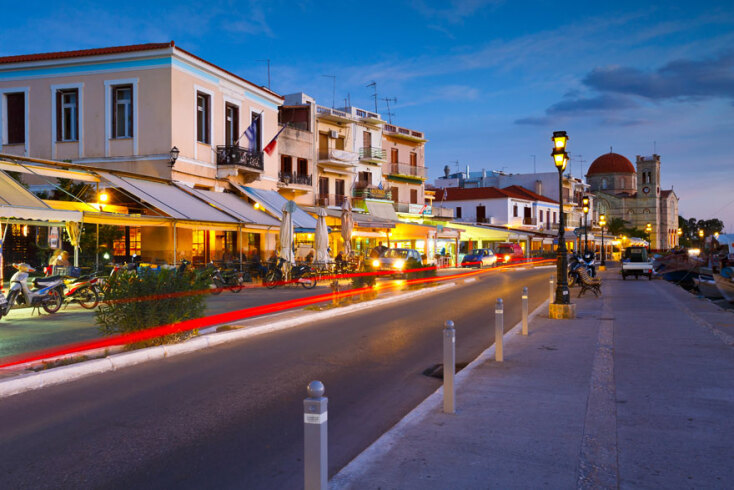 Η πόλη της Αίγινας