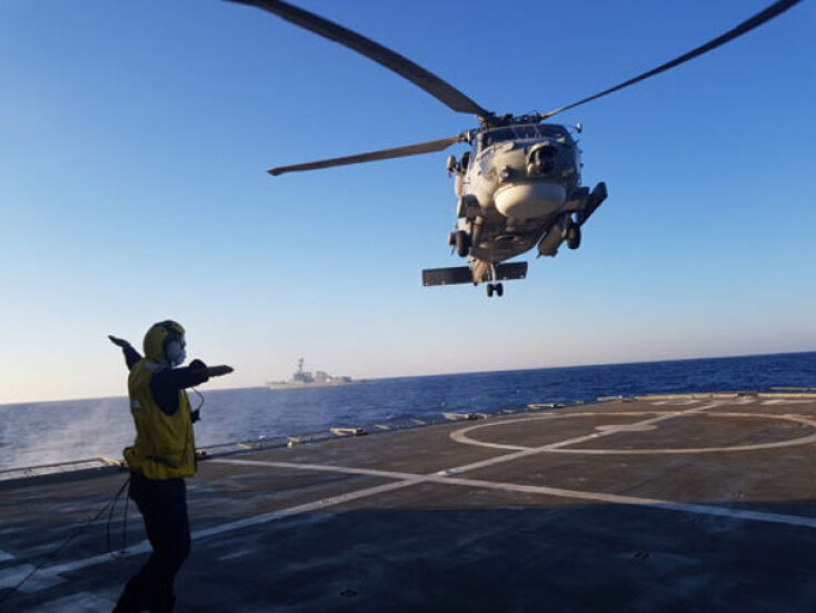 Κοινή αεροναυτική άσκηση Ελλάδας-ΗΠΑ νότια της Κρήτης © ΓΕΕΘΑ