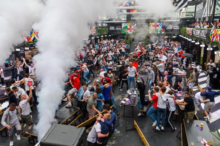 Έξαλλοι πανηγυρισμοί για την πρόκριση των Άγγλων στους «8»