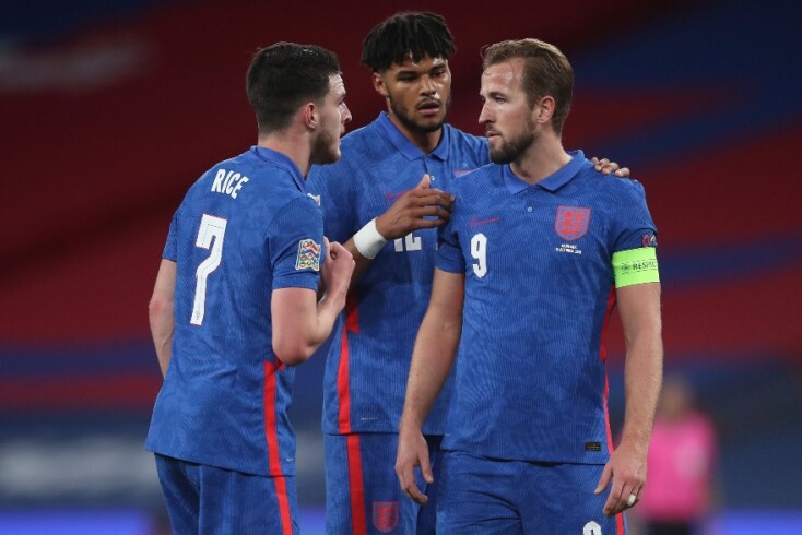 Η εθνική ομάδα της Αγγλίας