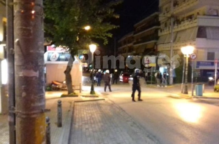 Επεισόδια της αστυνομίας με νεαρούς στην Αγία Παρασκευή