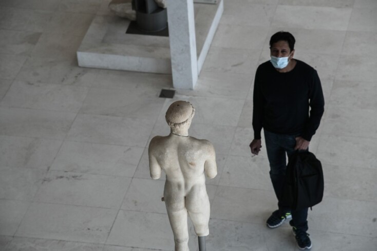 Το μουσείο της Ακρόπολης κατά την πρώτη ημέρα μετά την άρση του lockdown