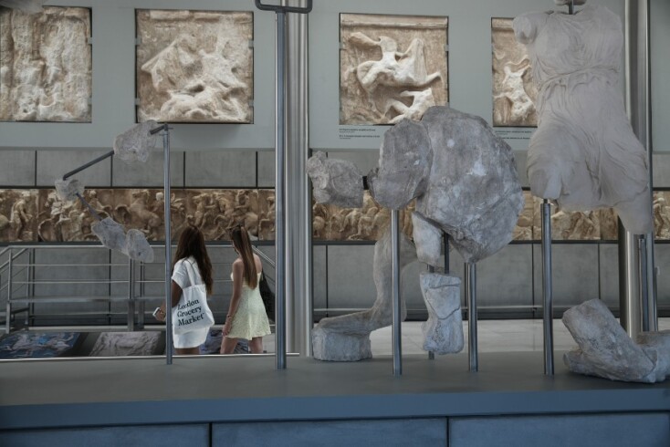 Το μουσείο της Ακρόπολης κατά την πρώτη ημέρα μετά την άρση του lockdown