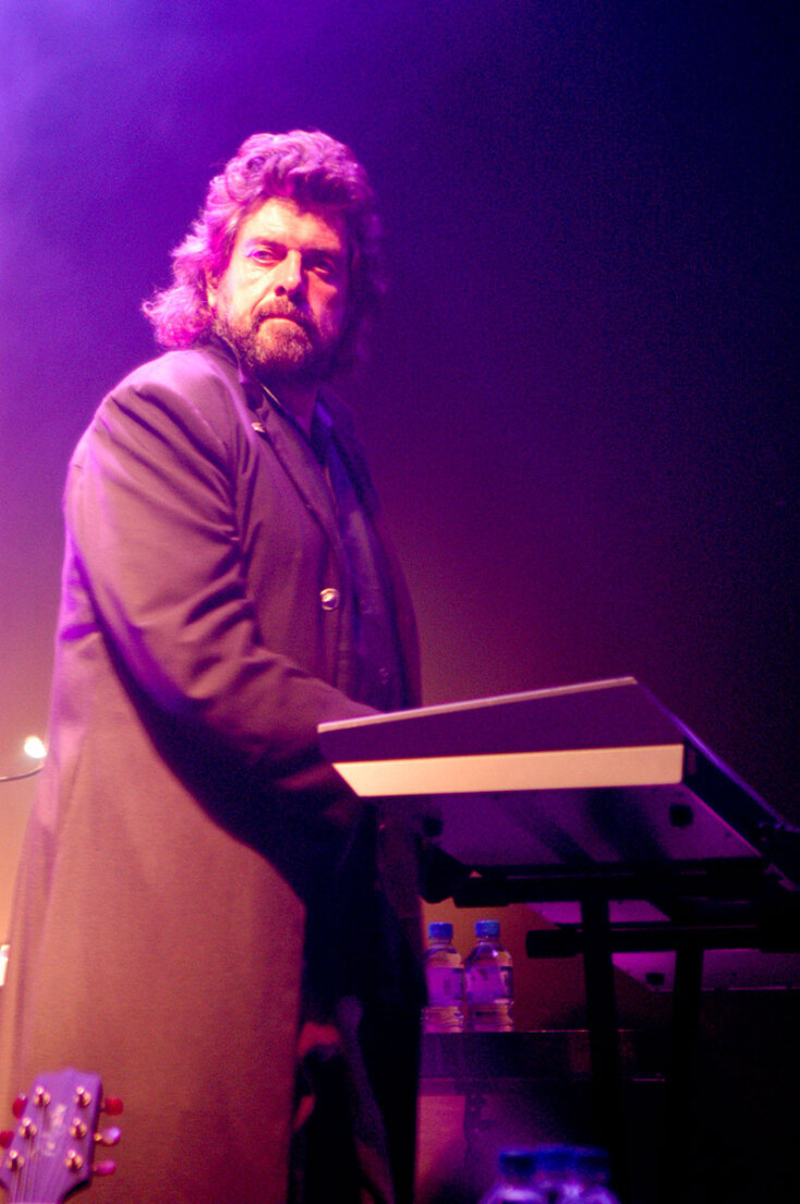 Στιγμιότυπο από τη συναυλία του Alan Parsons στην Αθήνα το 2004