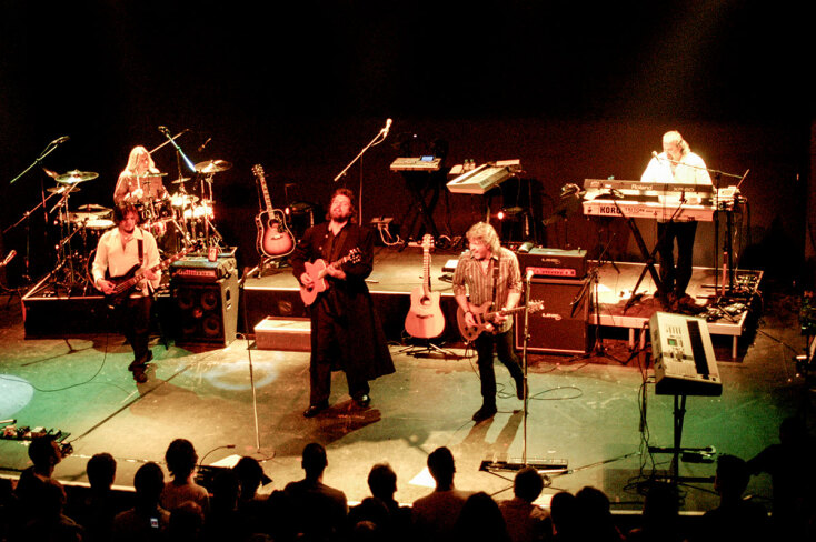 Στιγμιότυπο από τη συναυλία του Alan Parsons στην Αθήνα το 2004