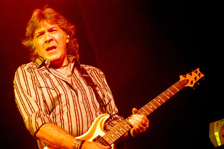 Στιγμιότυπο από τη συναυλία του Alan Parsons στην Αθήνα το 2004