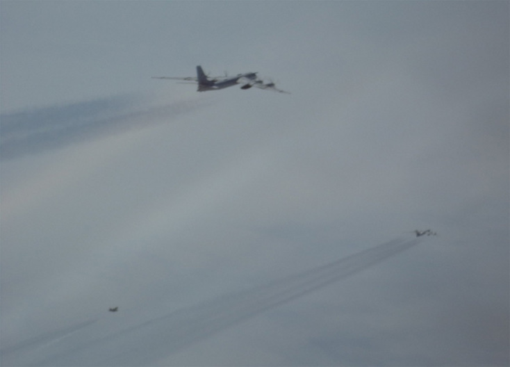 Ρωσικά βομβαρδιστικά αναχαιτίστηκαν από αμερικανικά μαχητικά στην Αλάσκα