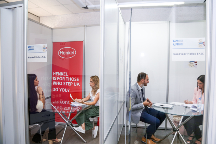 η ετήσια επαγγελματική έκθεση που διοργανώνει το Alba Graduate Business School– στους τελειοφοίτους του αλλά και στους εκπροσώπους των επιχειρήσεων που συμμετείχαν στην εκδήλωση, η οποία πραγματοποιήθηκε μεταξύ 17-22 Σεπτεμβρίου.