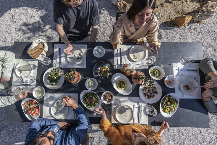 Το εστιατόριο Amerissa του Alero. 