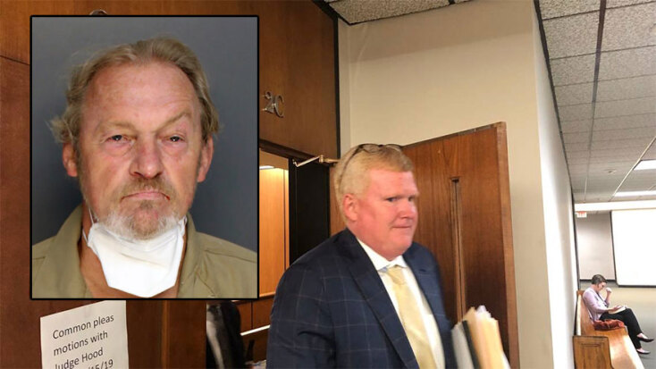 Ο δικηγόρος στις ΗΠΑ  Άλεξ Μέρντοου και ο πρώην πελάτης του Κέρτις Έντουαρντ Σμιθ, που τον πυροβόλησε στο κεφάλι